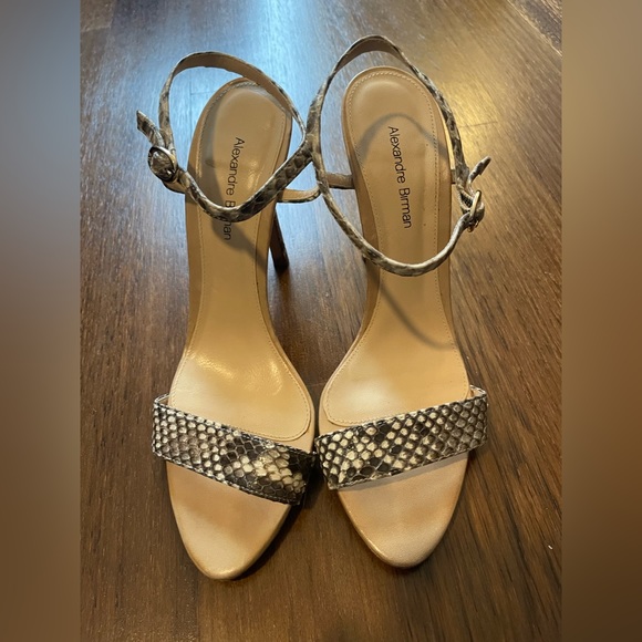 Alexandre Birman Python Sandals with Original Bag - fantastic condition! - Picture 2 of 13